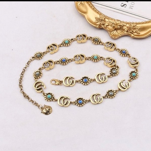 Designer Fashion Necklace 16 inches with 3 inch extender - Picture 1 of 2